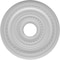 Ekena Millwork Cole Thermoformed PVC Ceiling Medallion (Fits Canopies up to 4 1/2"), 16"OD x 3 1/2"ID x 1"P CMP16CO - alternate 3